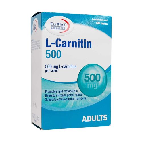 Eurho-Vital-L-Carnitin-500mg-Tablets