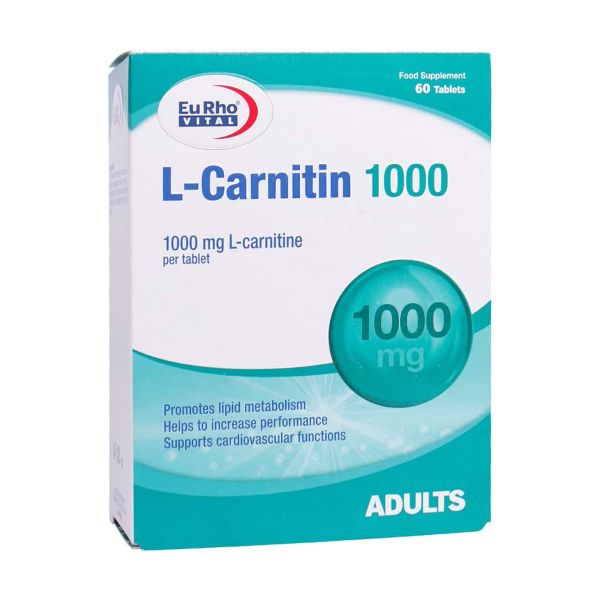 Eurhovital-L-Carnitin-1000mg-60-Tabs