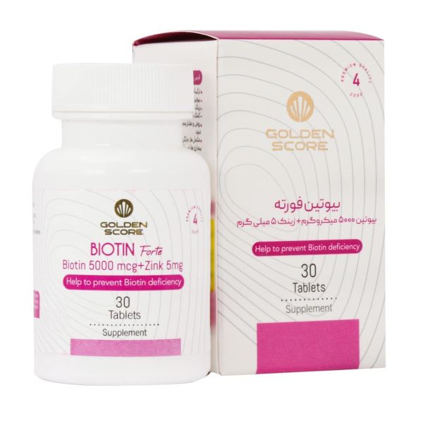 Golden-Score-Biotin-Forte-5000-mcg-30-Tablet