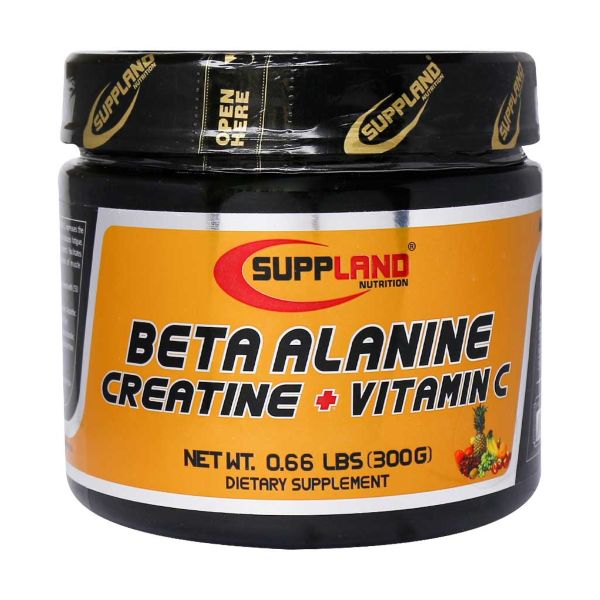 Suppland-Nutrition-Beta-Alanine-Creatine-And-Vitamin-C-Powder-300-g-friut