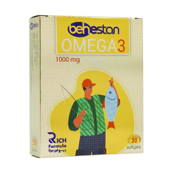 Behestan-Omega-3-1000-Mg-30-Softgels
