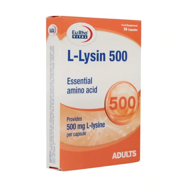 Eurho-Vital-L-Lysin-500-Mg-Caps