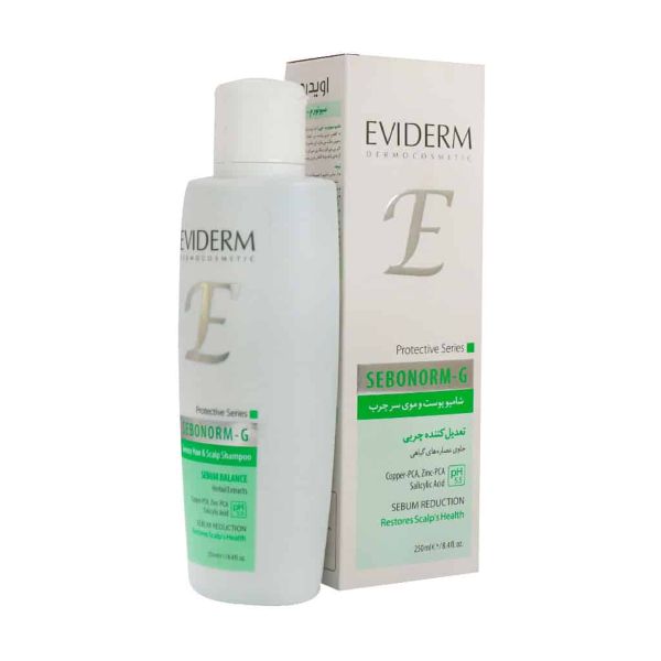 Eviderm-Sebum-G-Normalizing-Shampoo-For-Oily-Skins-Hair