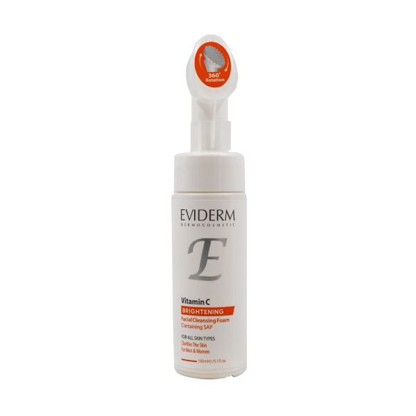 Eviderm-Vitamin-C-Brightening-Facial-Cleansing-Foam-150-ml