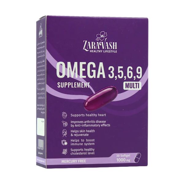 Zaravash-Omega-3-5-6-9-Softgels
